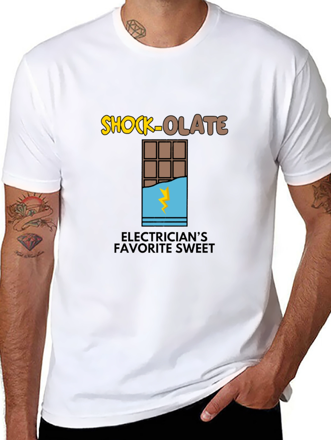 Shock-olate Electricians Favorite Sweet T-Shirt