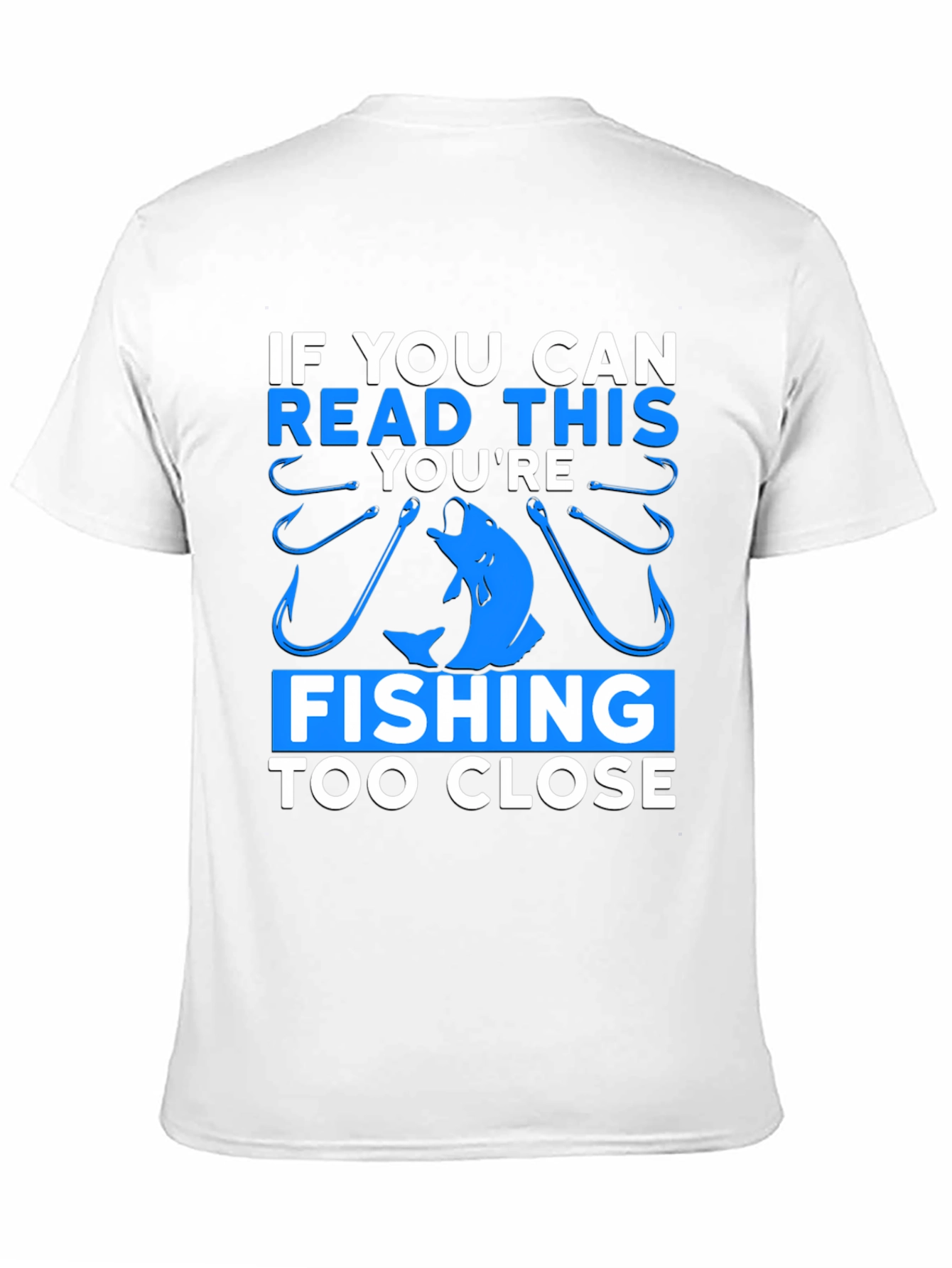 Fishing Too Close Graphic Tee