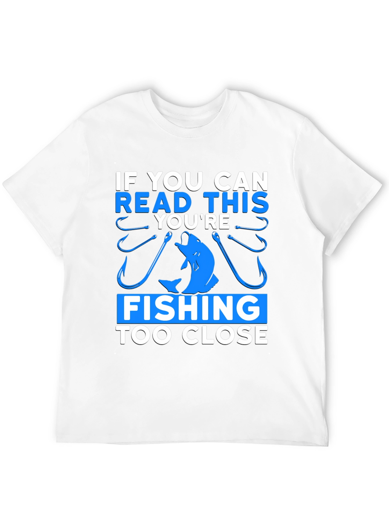 Fishing Too Close Graphic Tee
