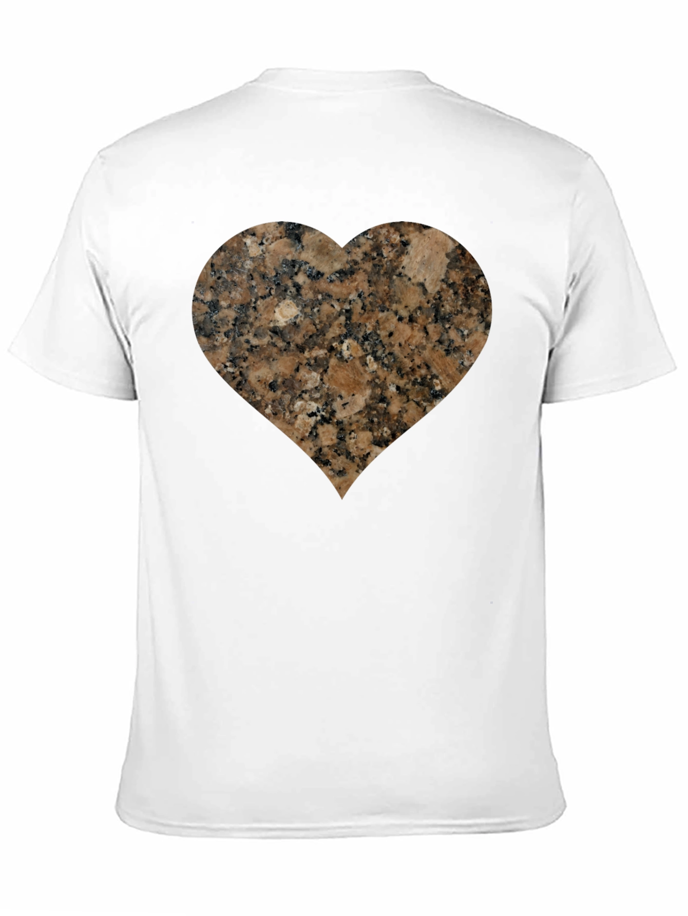 Granite Heart Tee - Unique Graphic T-Shirt
