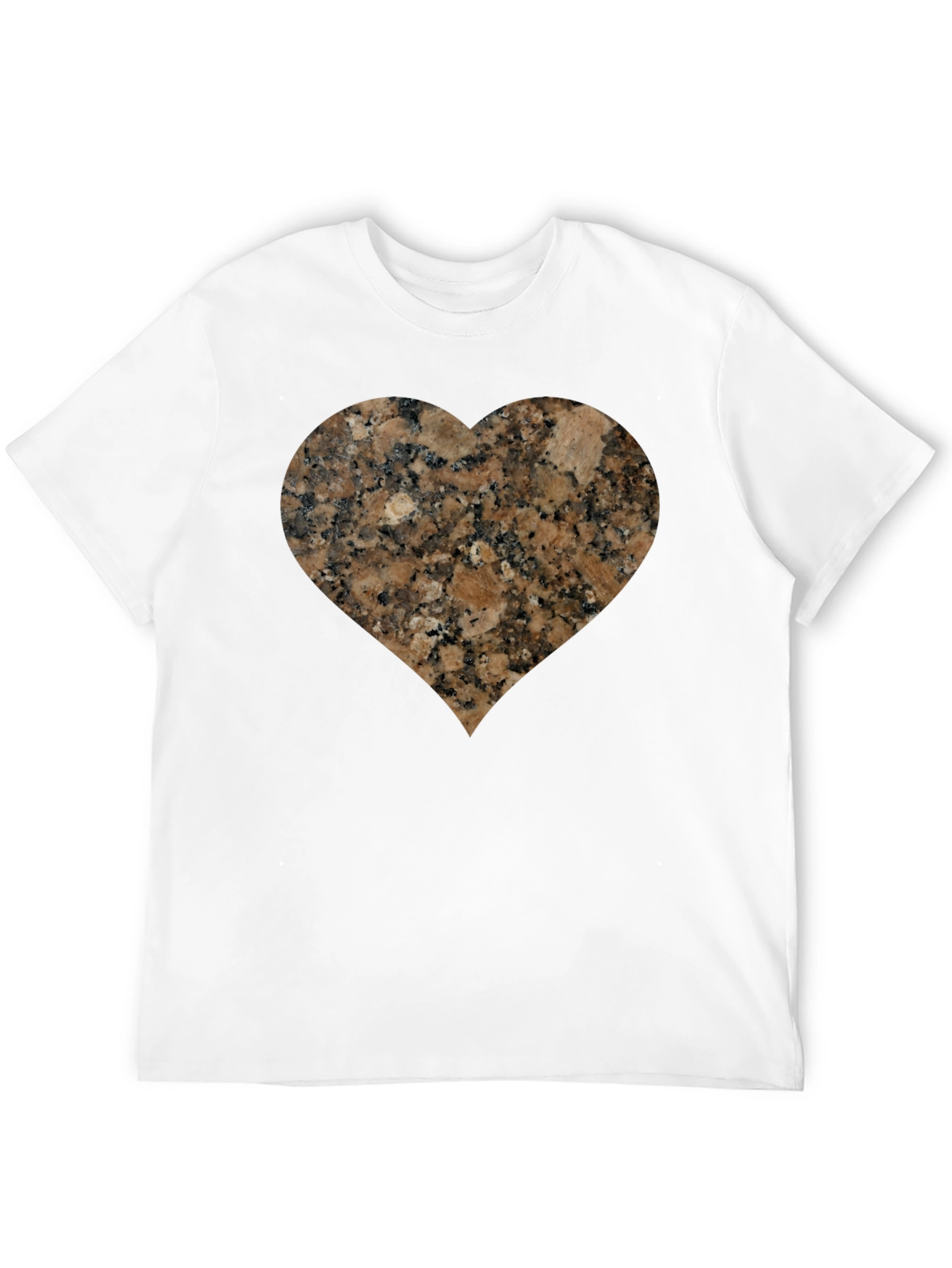 Granite Heart Tee - Unique Graphic T-Shirt