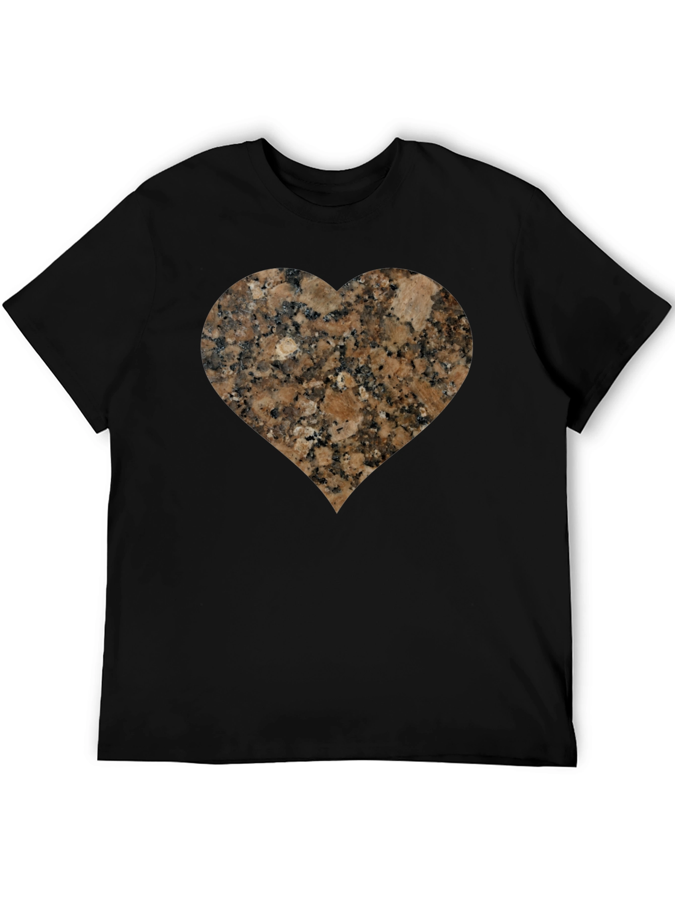 Granite Heart Tee - Unique Graphic T-Shirt