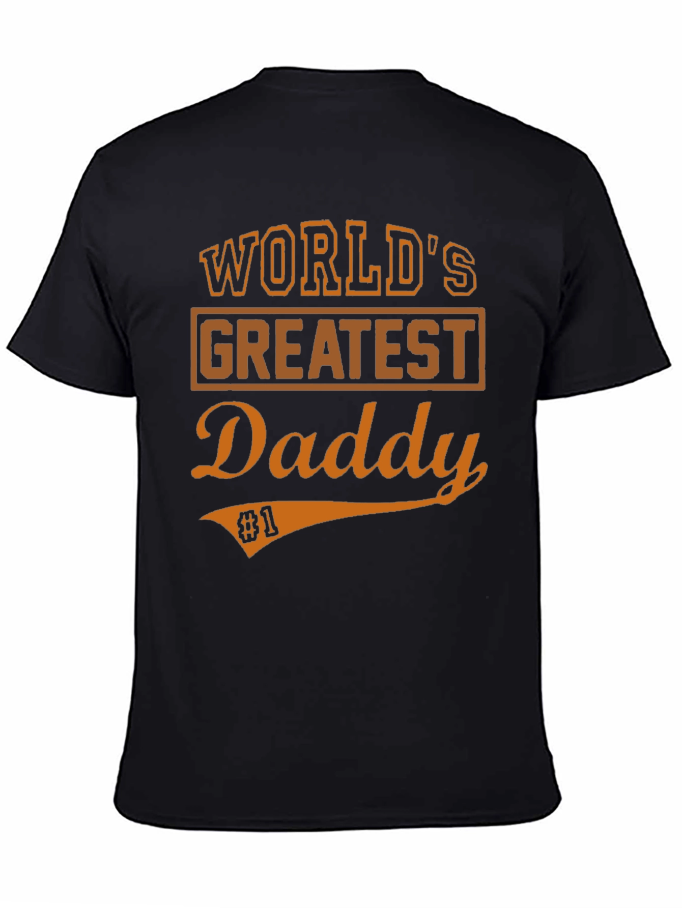 Worlds Greatest Daddy T-Shirt - Black