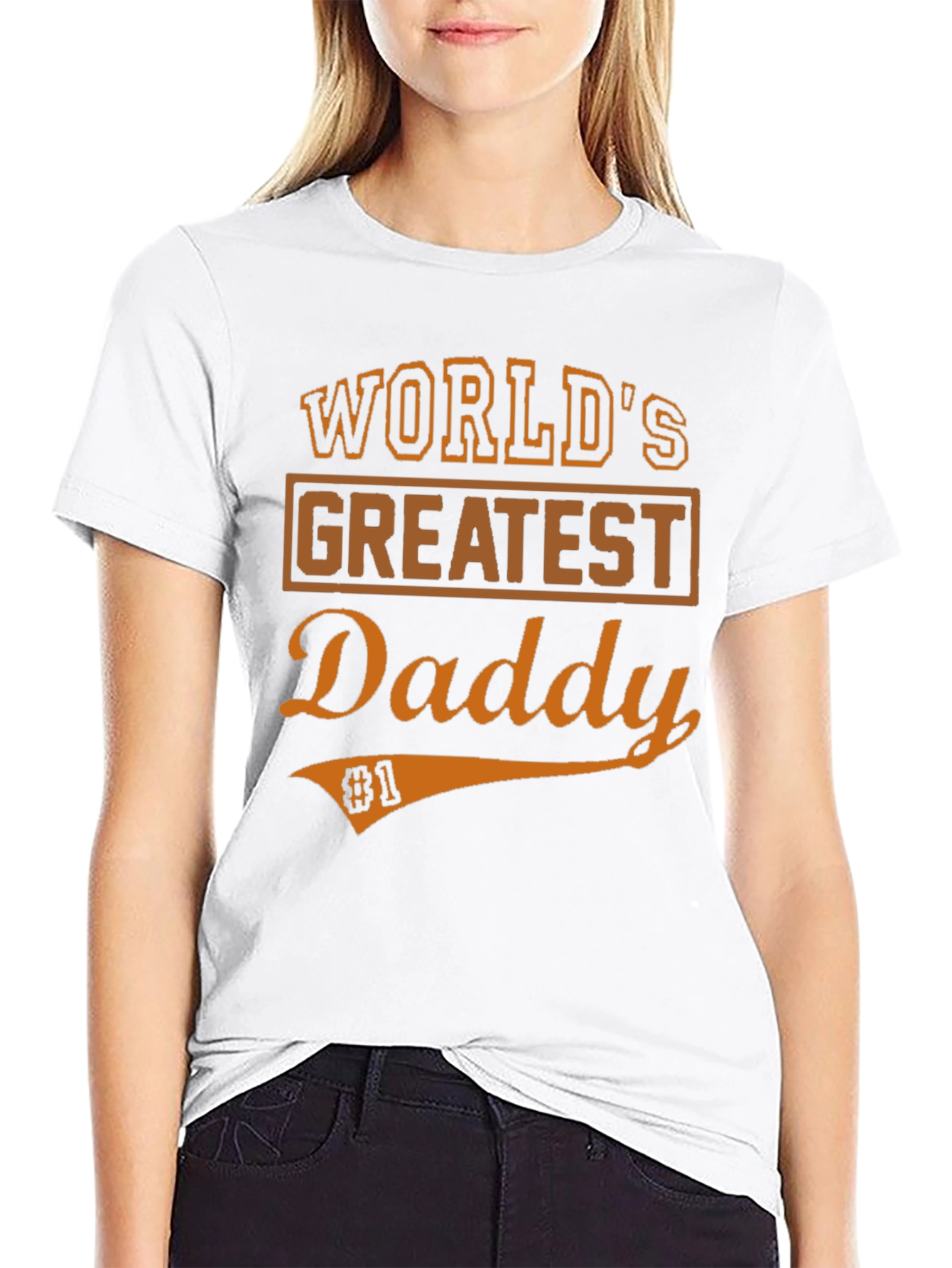 Worlds Greatest Daddy T-Shirt - Black