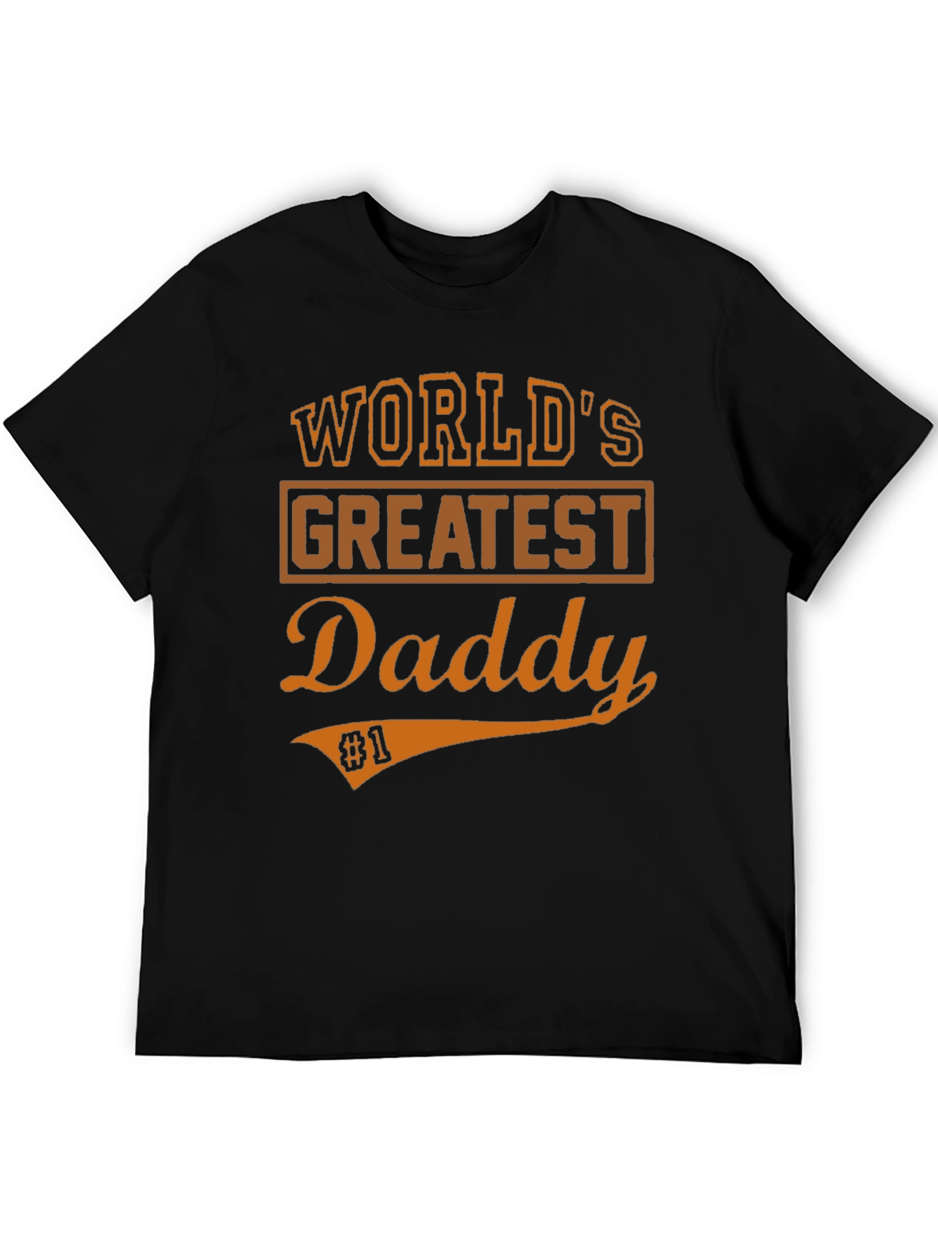 Worlds Greatest Daddy T-Shirt - Black