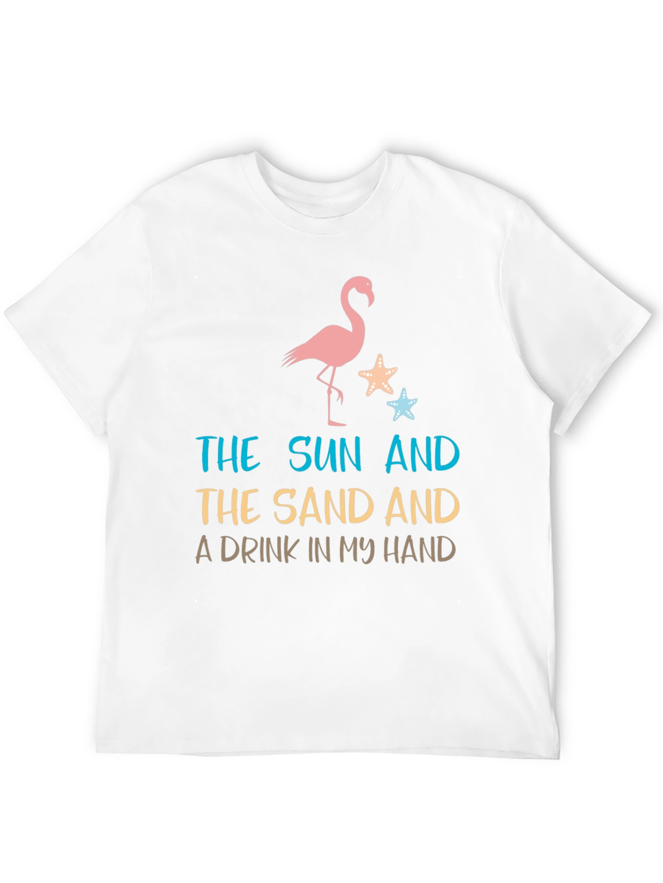 Beach Vibes Tee: Sun Sand Drink