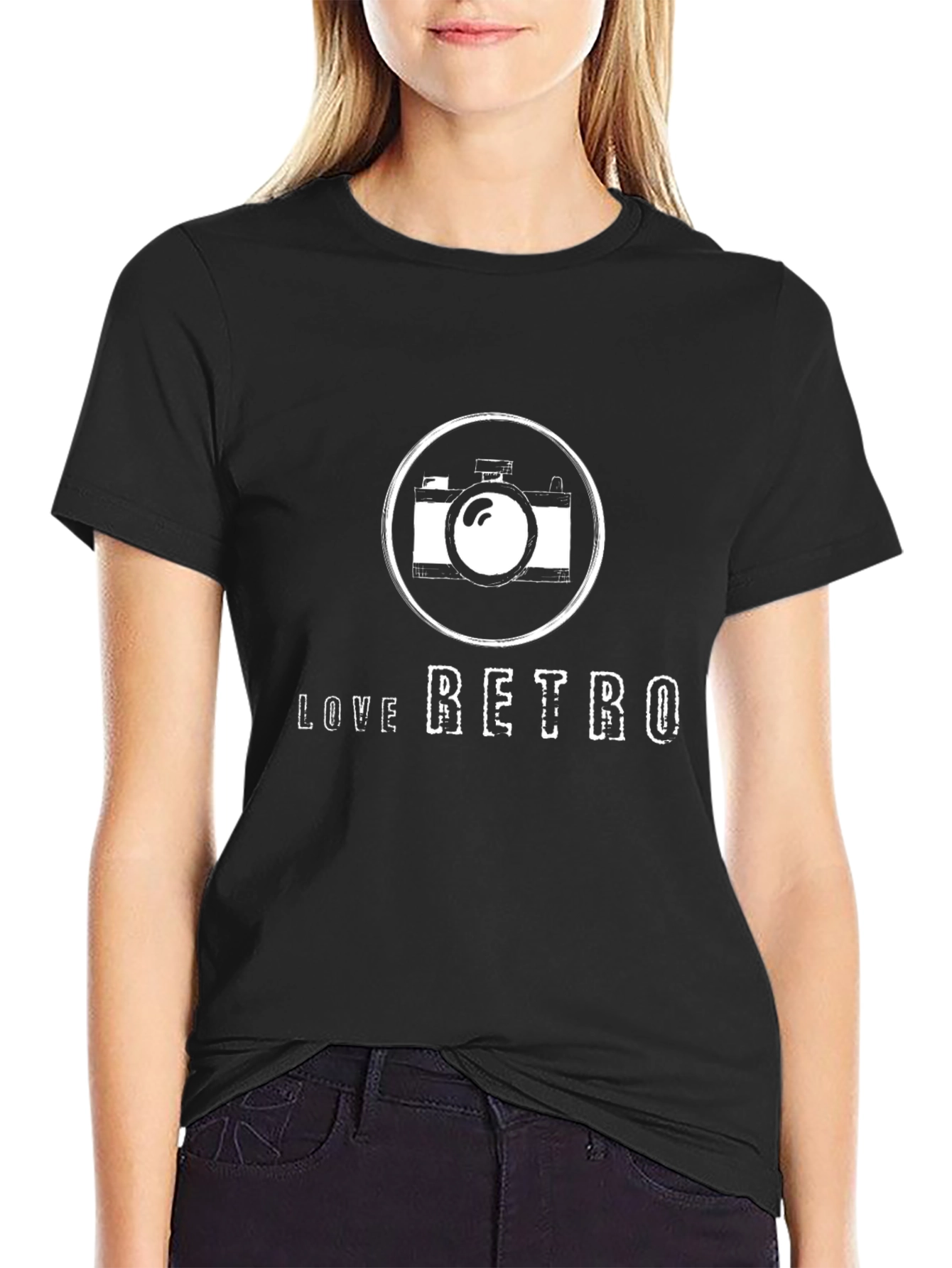 Retro Camera Graphic Tee