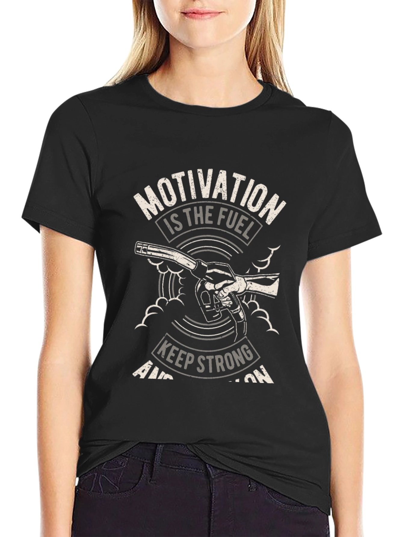 Motivation Fuel T-Shirt - Keep Strong
