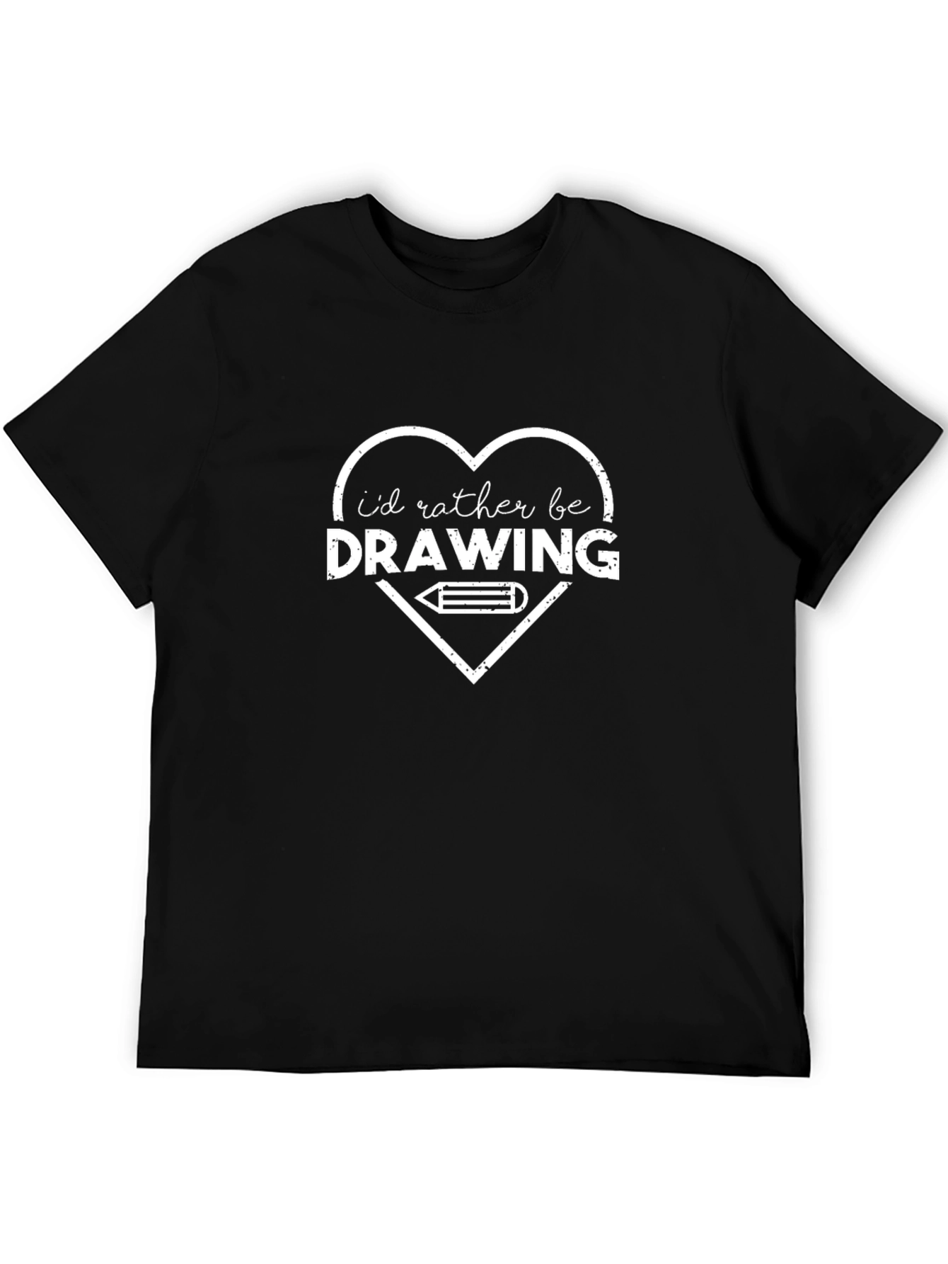 Id Rather Be Drawing T-Shirt | Artist Tee