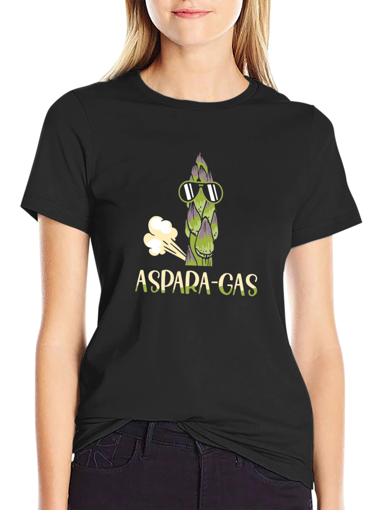 Aspara-Gas Funny Graphic Tee