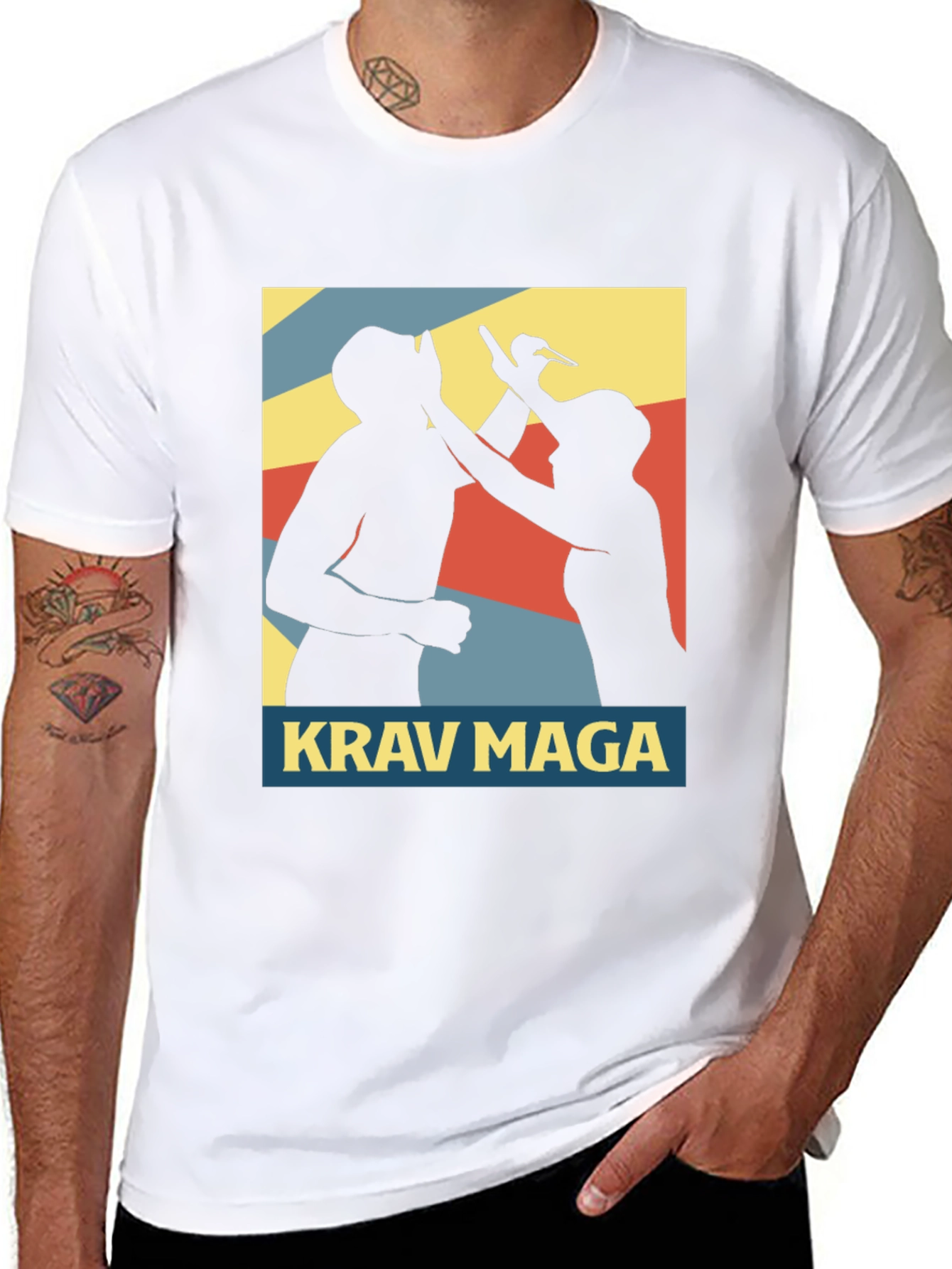Krav Maga Martial Arts Graphic Tee