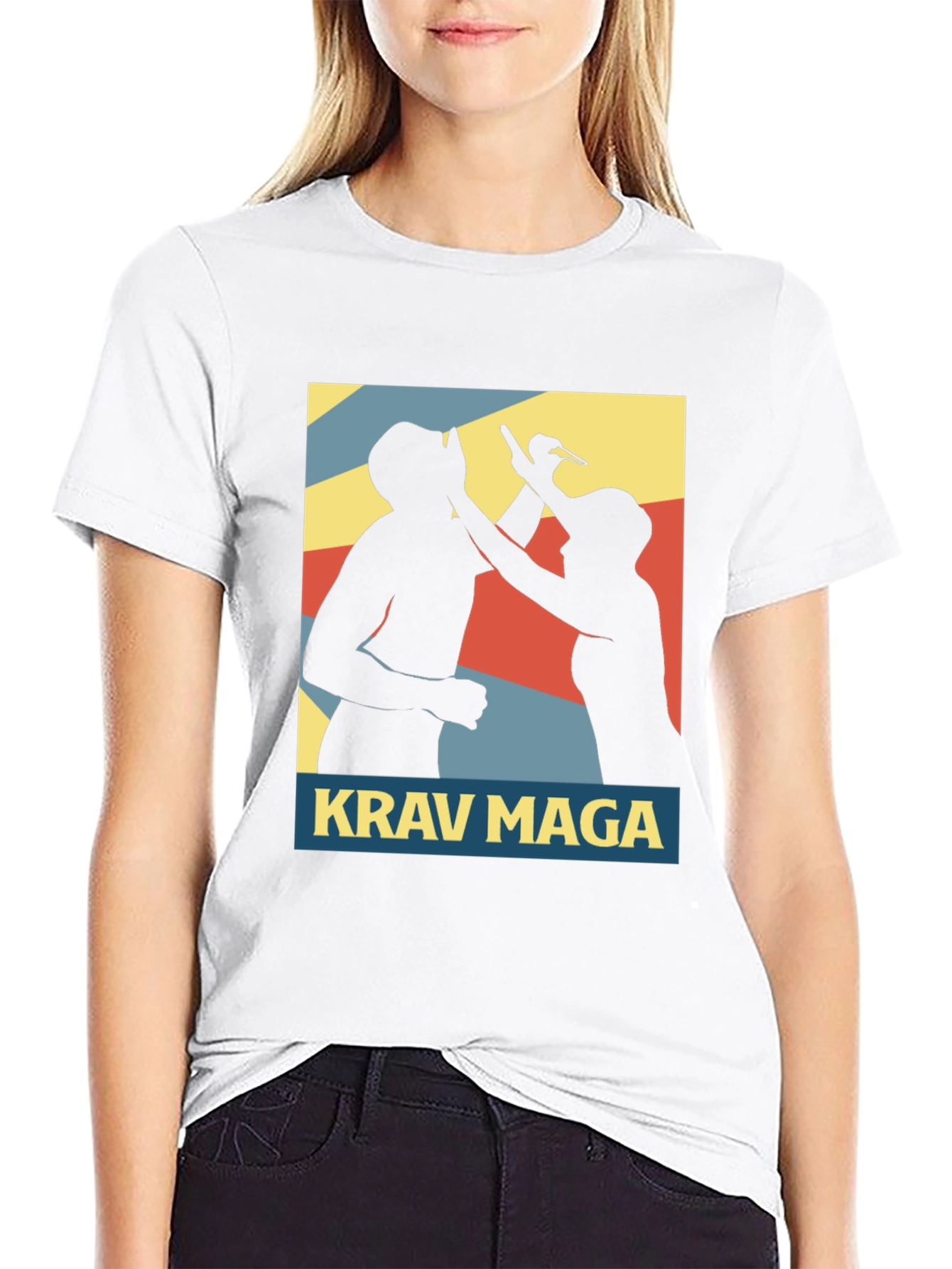 Krav Maga Martial Arts Graphic Tee
