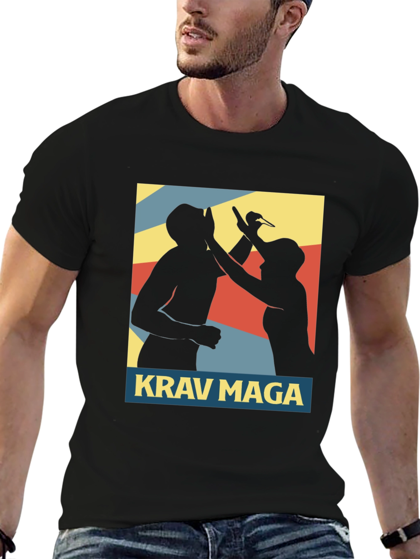 Krav Maga Martial Arts Graphic Tee
