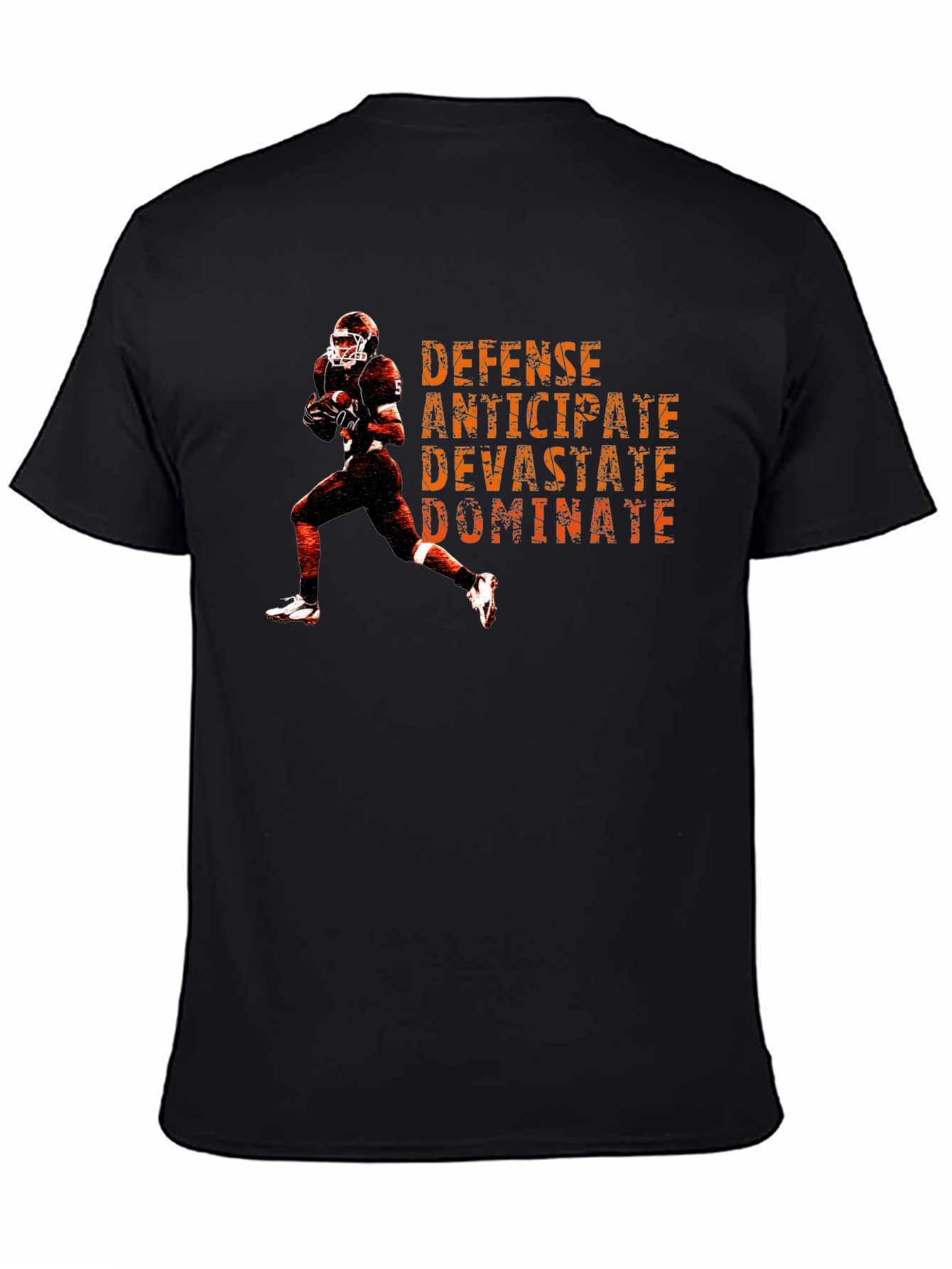 Football Defense Graphic T-Shirt