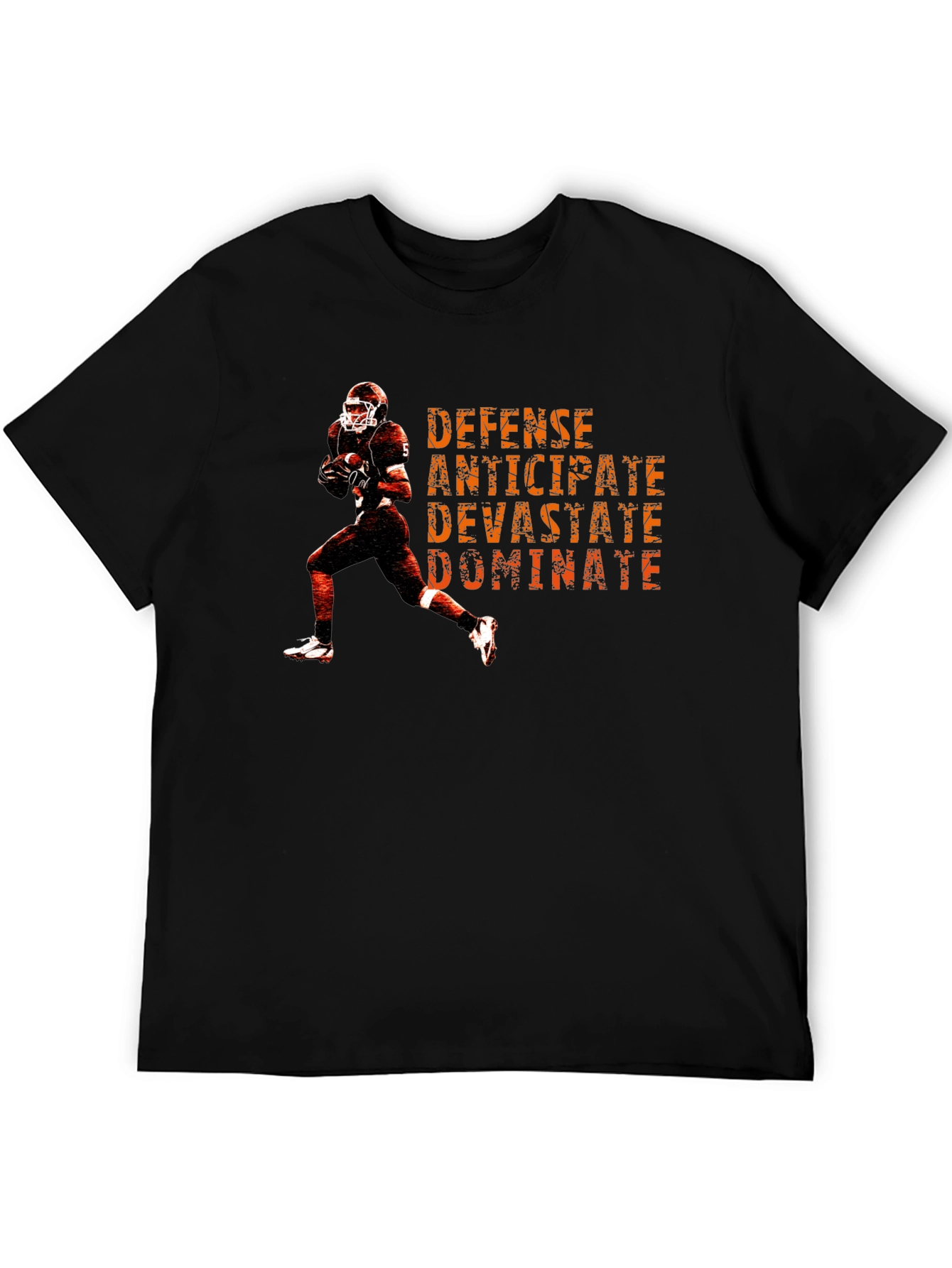 Football Defense Graphic T-Shirt