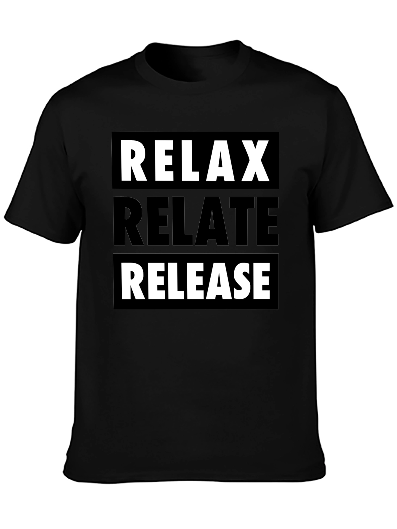 Relax Relate Release Graphic Tee
