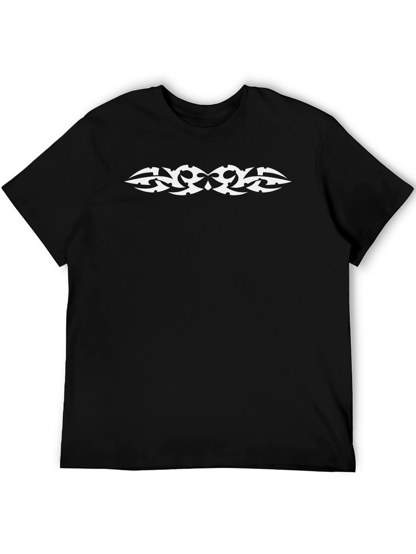 Tribal Art Graphic Black T-Shirt