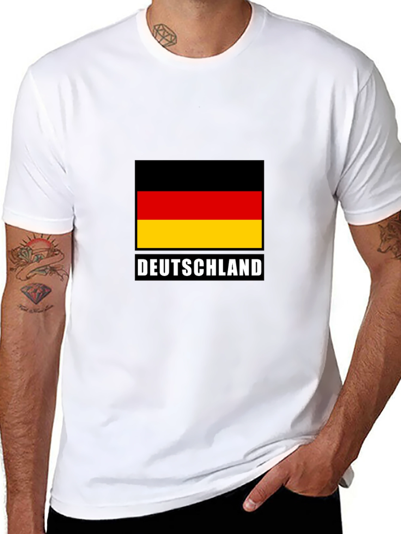 Deutschland Flag T-Shirt - German Pride Tee