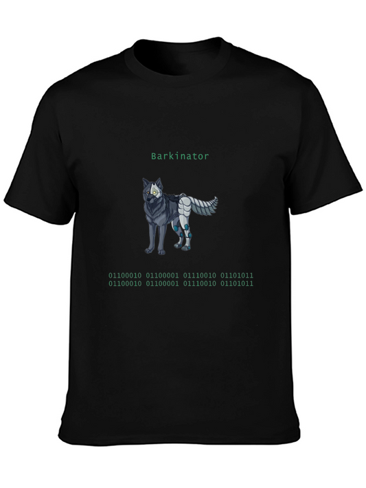 Barkinator Wolf Graphic T-Shirt