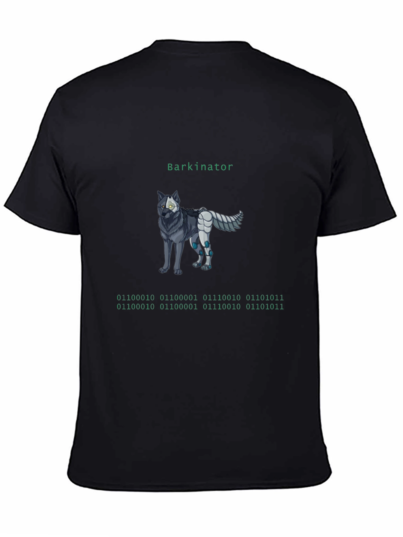 Barkinator Wolf Graphic T-Shirt
