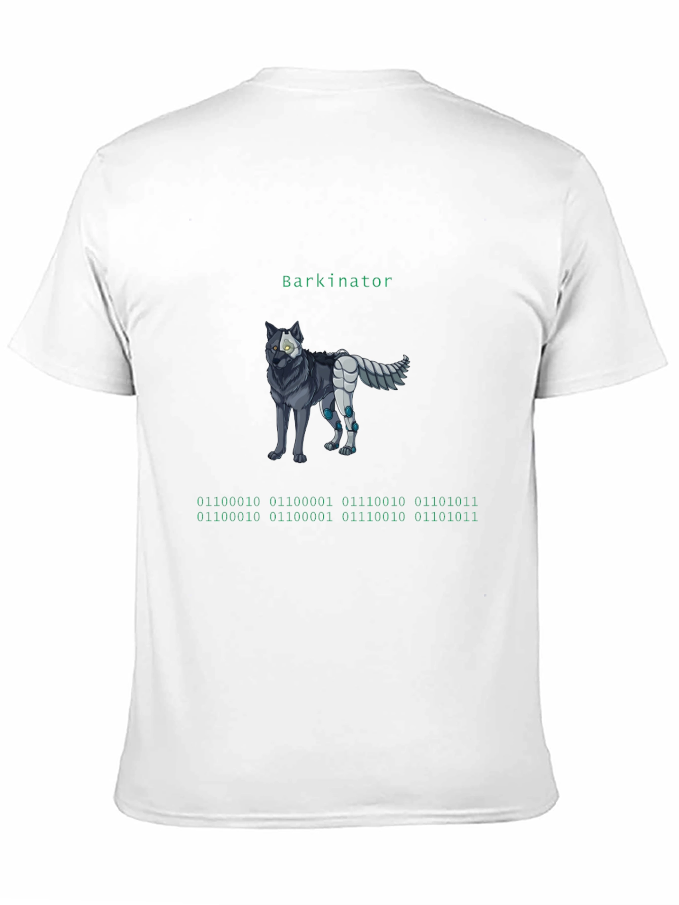 Barkinator Wolf Graphic T-Shirt