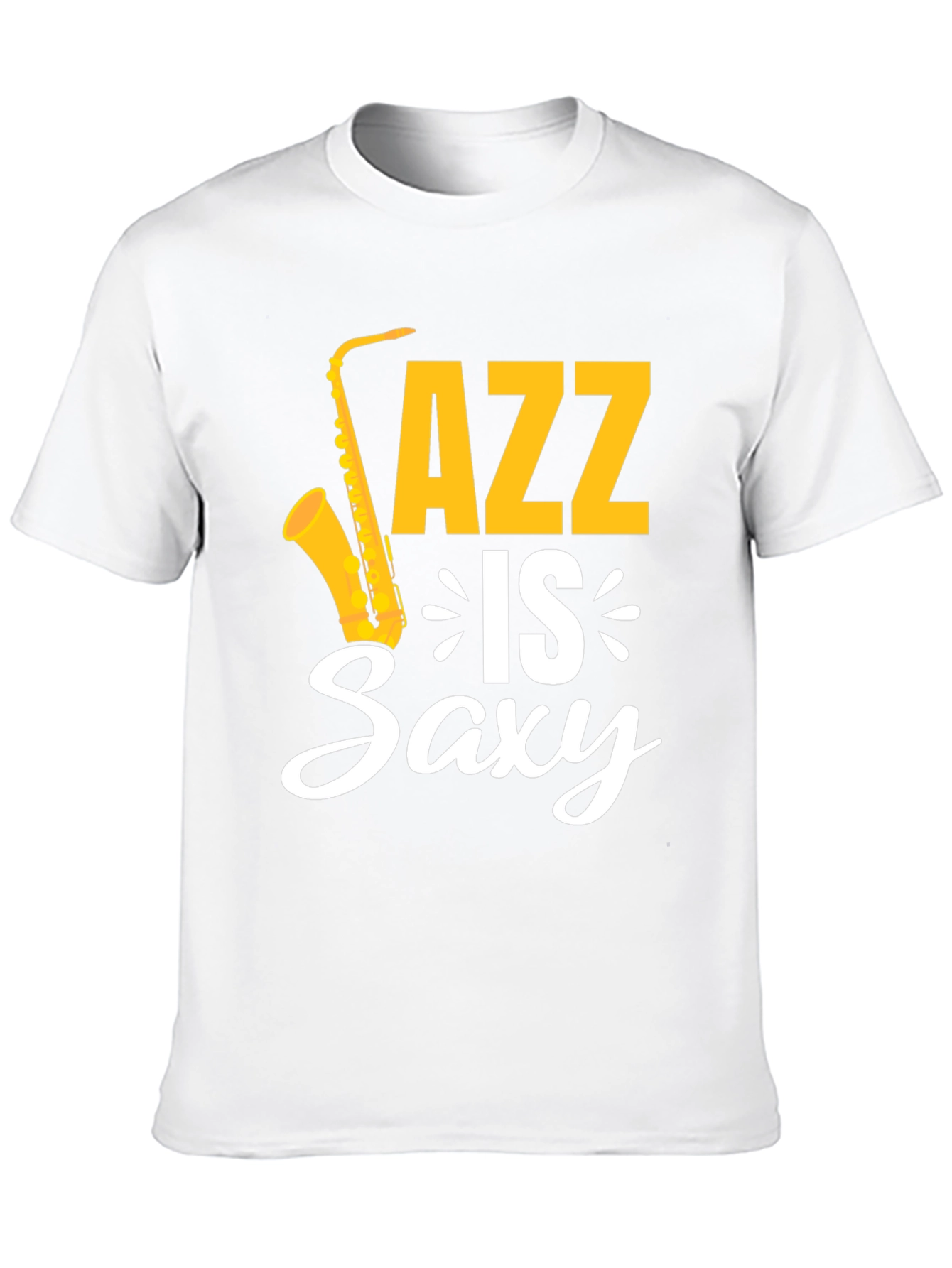 Jazz Is Saxy Mens Graphic T-Shirt
