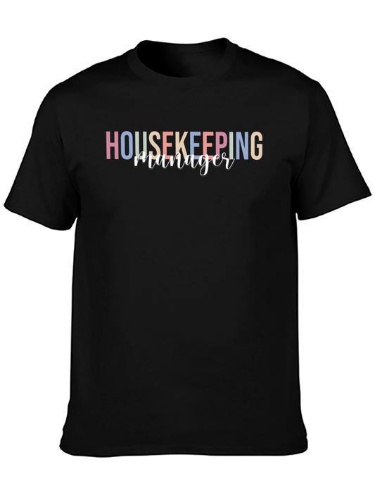 Housekeeping Manager Graphic Tee