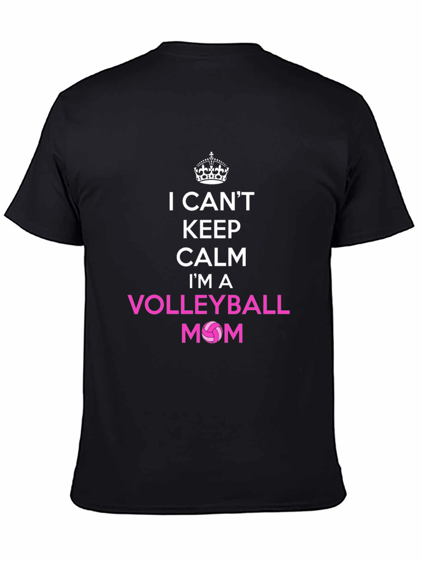 Volleyball Mom T-Shirt - I Cant Keep Calm
