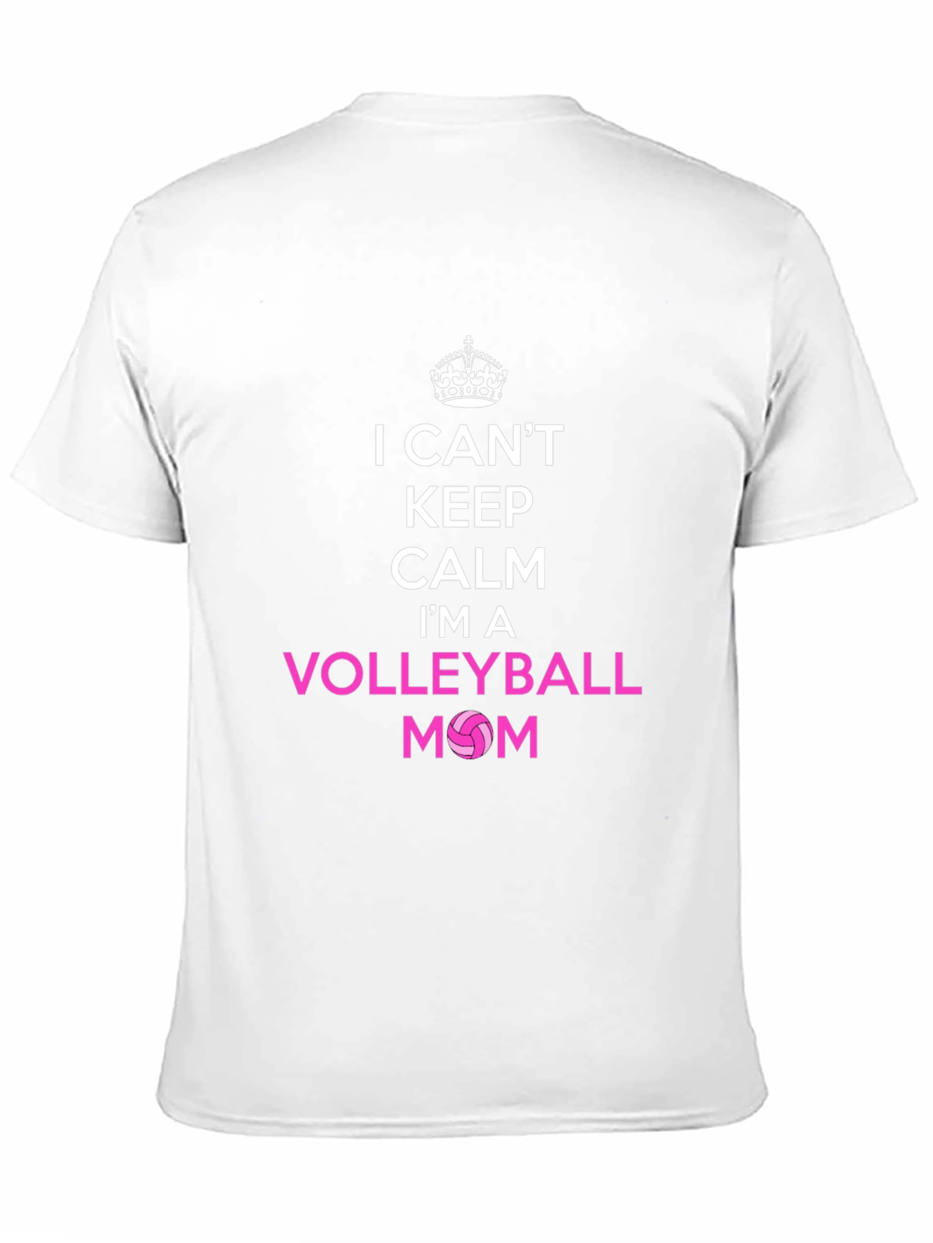 Volleyball Mom T-Shirt - I Cant Keep Calm