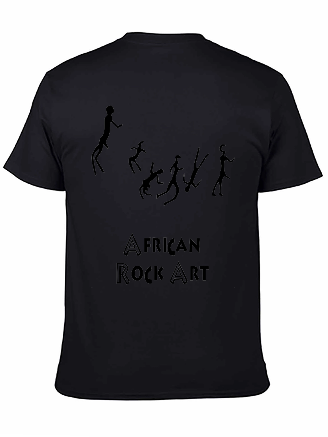African Rock Art Graphic T-Shirt
