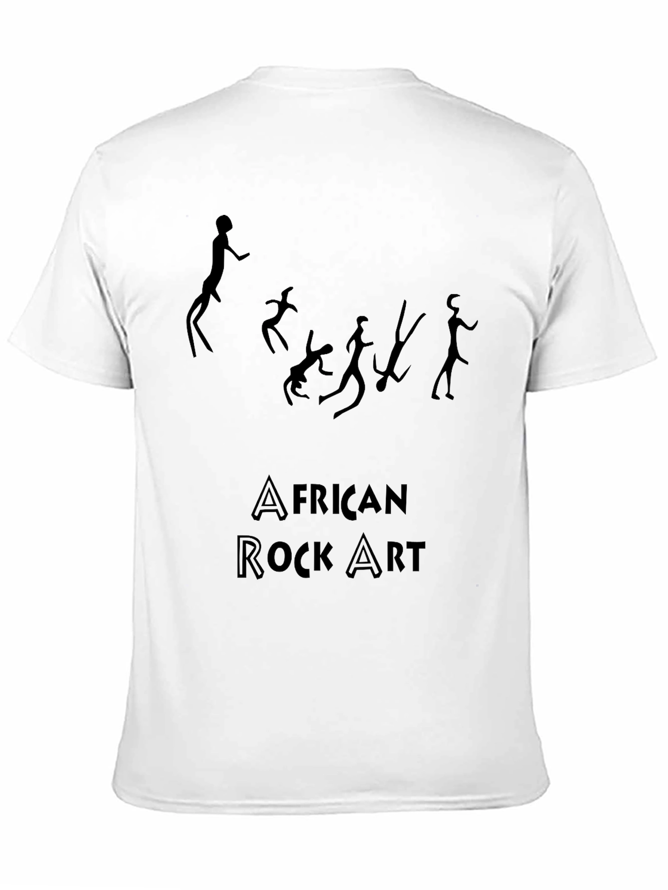 African Rock Art Graphic T-Shirt