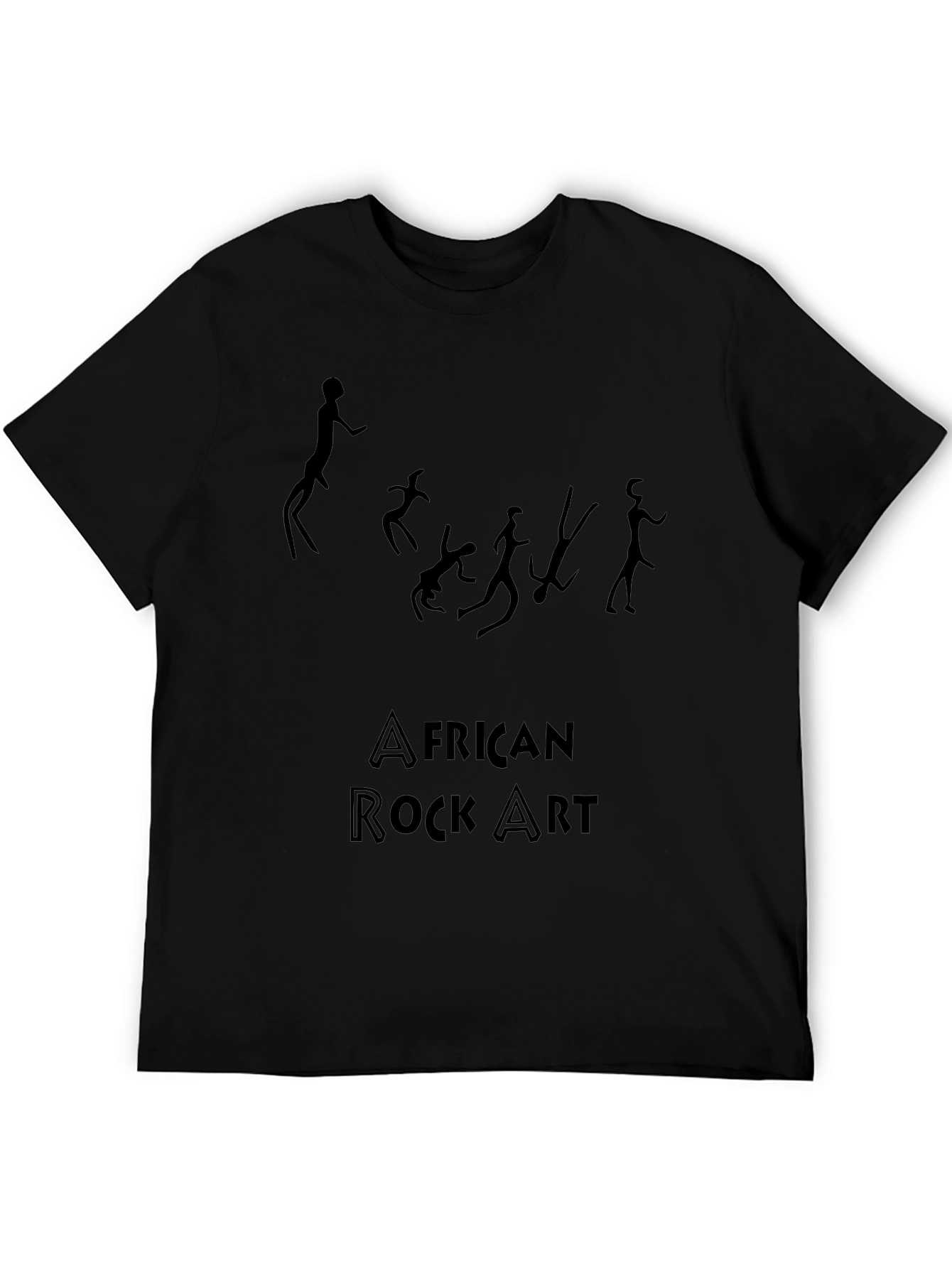 African Rock Art Graphic T-Shirt
