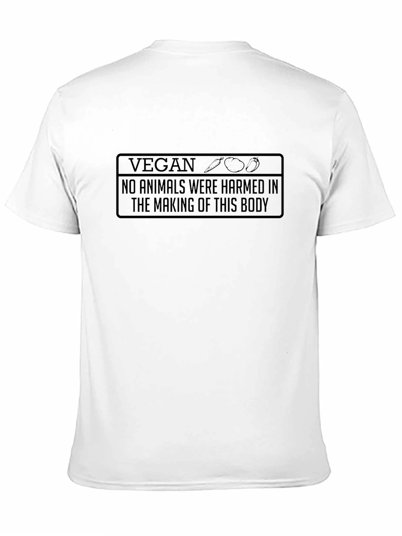 Vegan No Animals Harmed T-Shirt