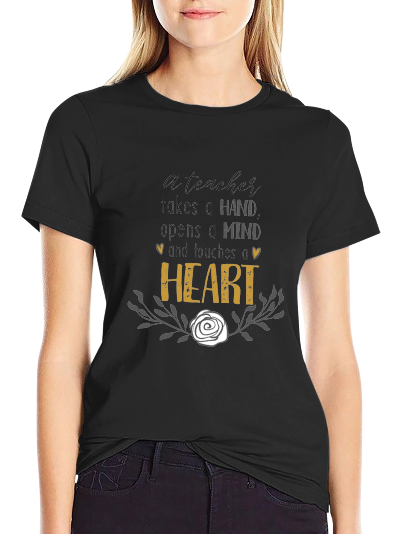 Teachers Heart T-Shirt