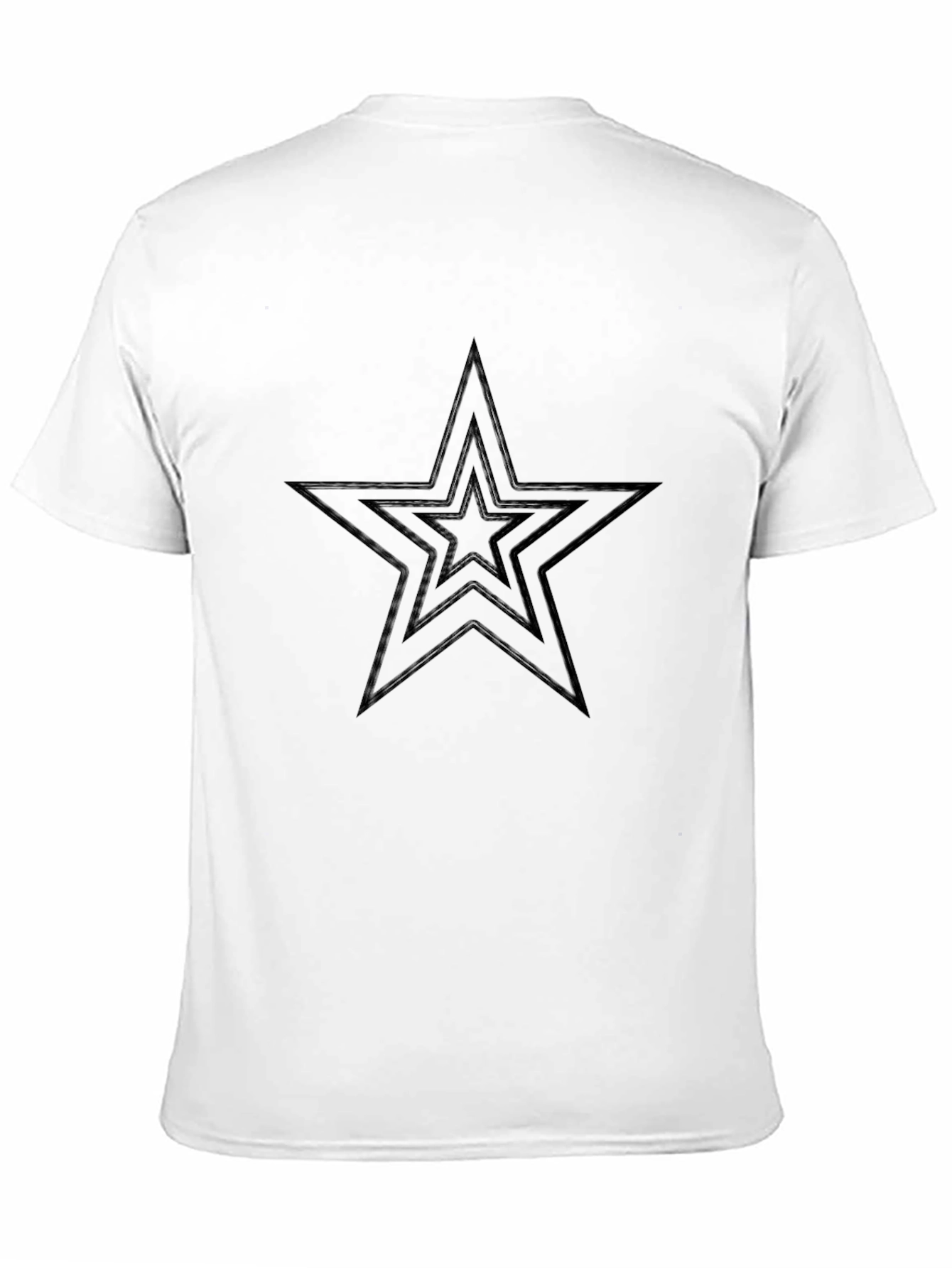 Star Graphic Tee - Mens Black T-Shirt