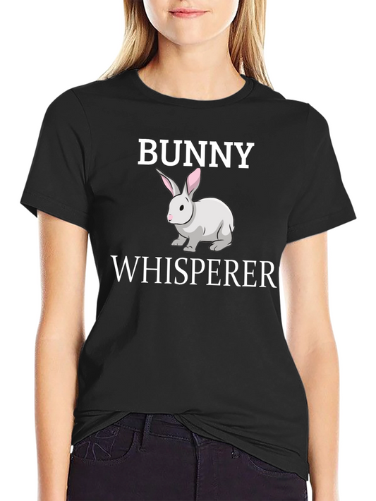 Bunny Whisperer Graphic Tee - Soft Cotton T-Shirt