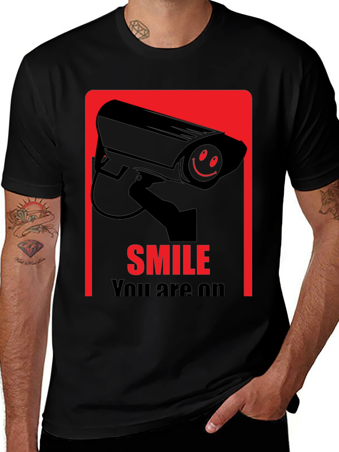Smile Camera Graphic Tee