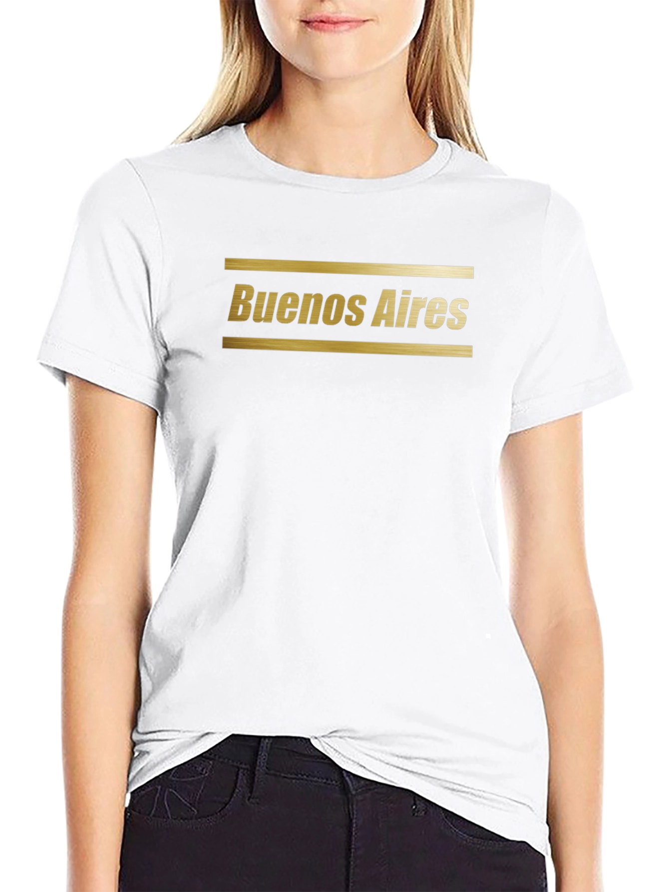 Buenos Aires Black Graphic Tee