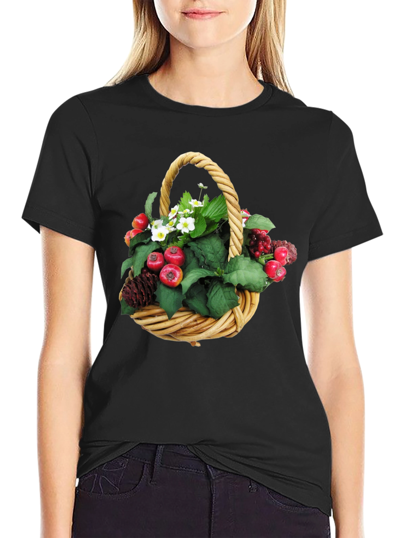 Basket of Berries Graphic Tee