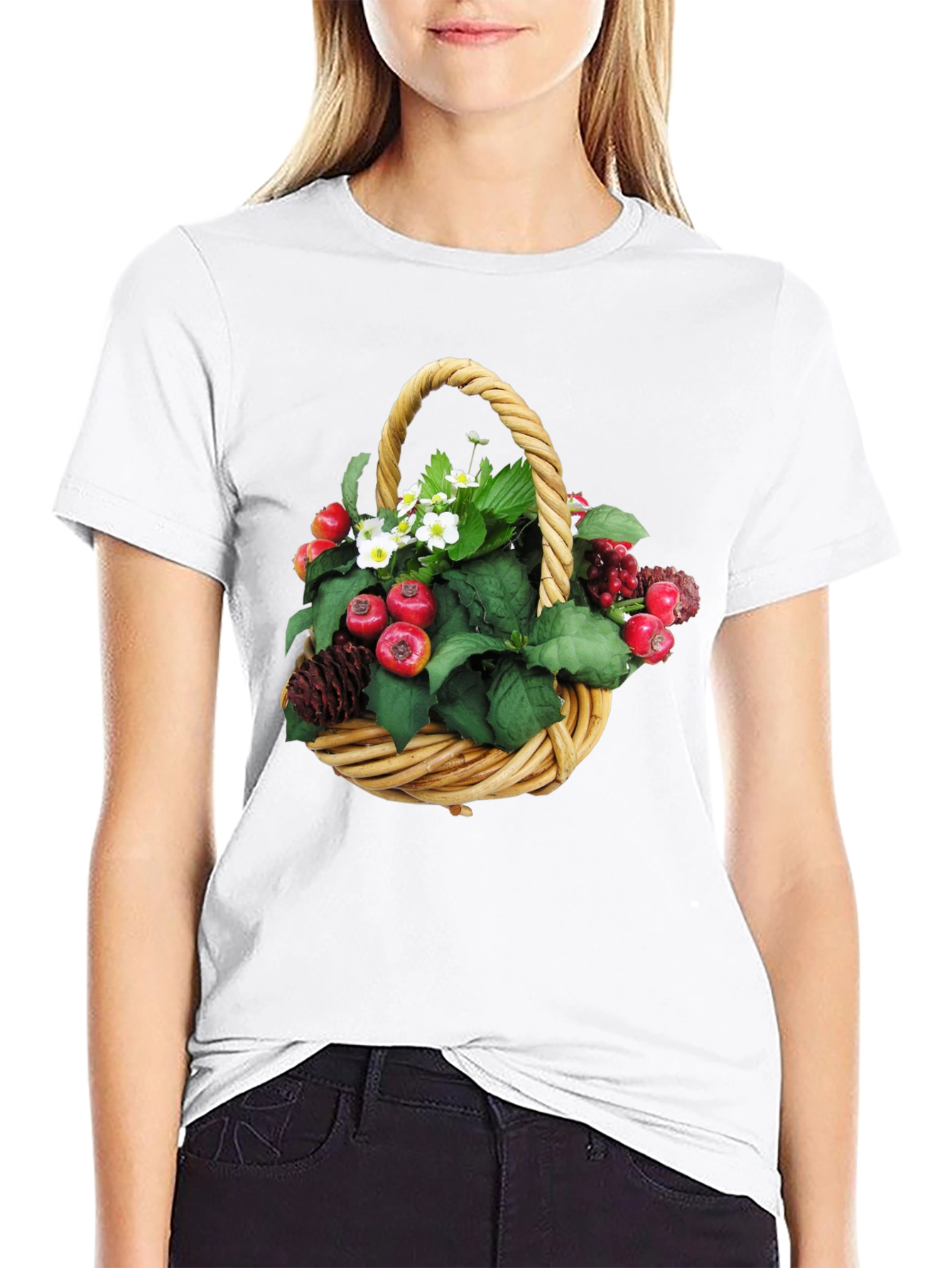 Basket of Berries Graphic Tee