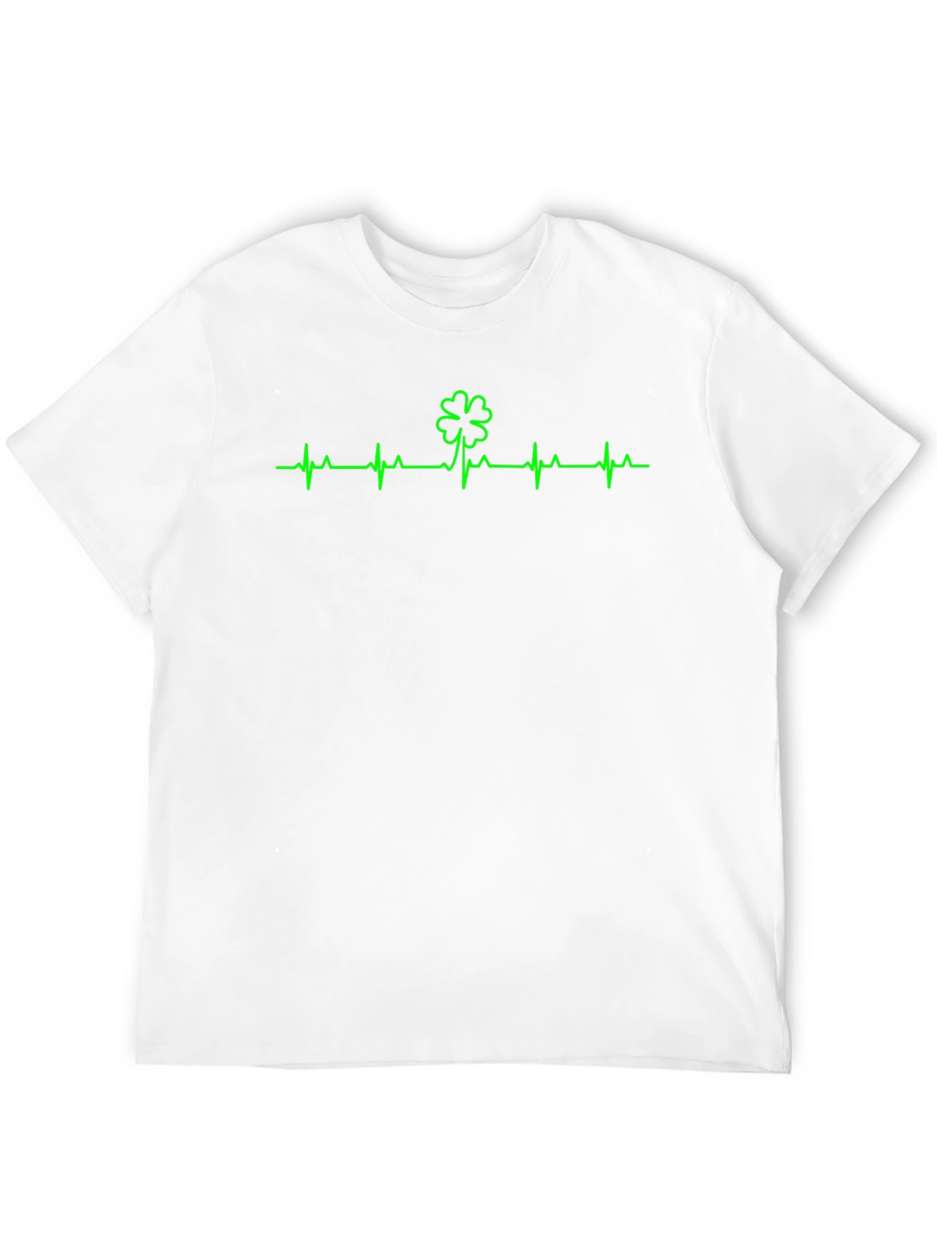 Shamrock Heartbeat T-Shirt - St. Patricks Day