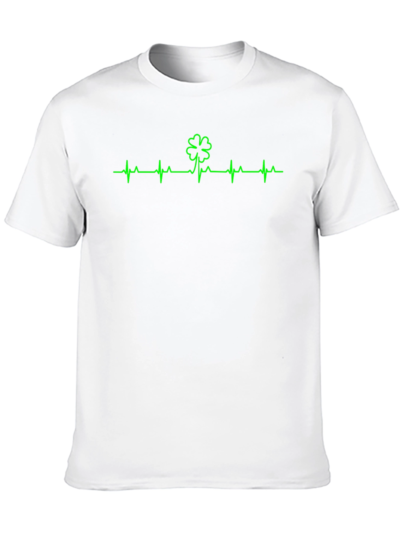 Shamrock Heartbeat T-Shirt - St. Patricks Day