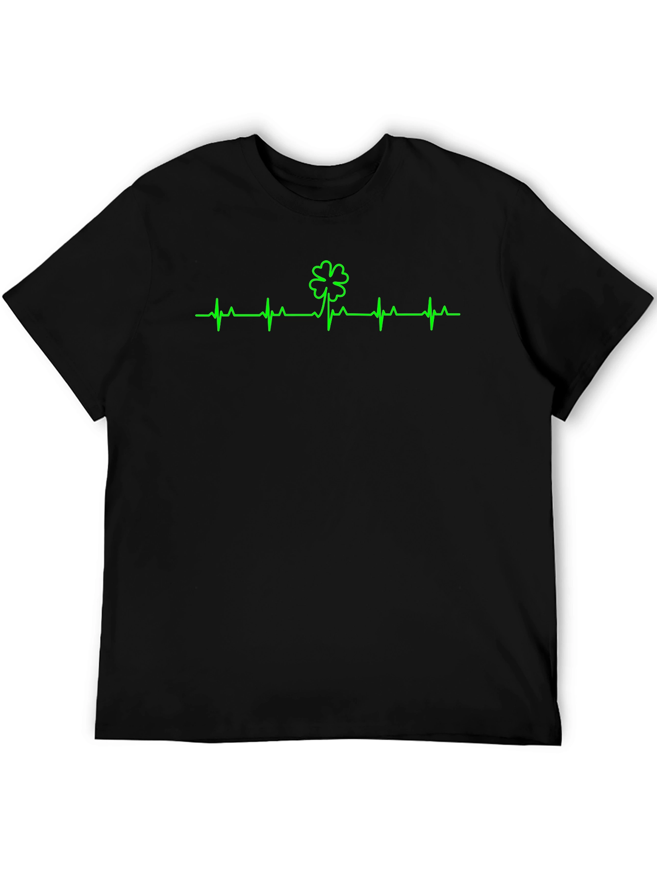 Shamrock Heartbeat T-Shirt - St. Patricks Day