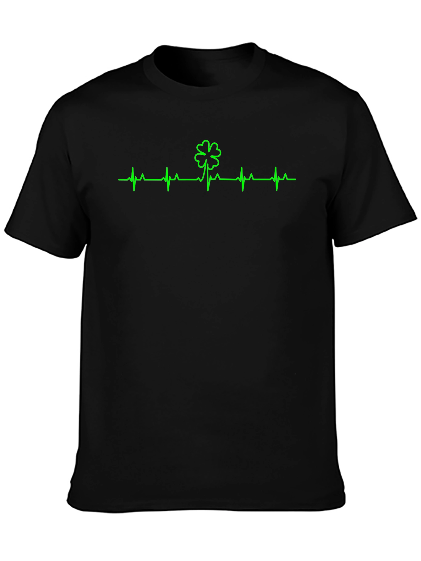 Shamrock Heartbeat T-Shirt - St. Patricks Day