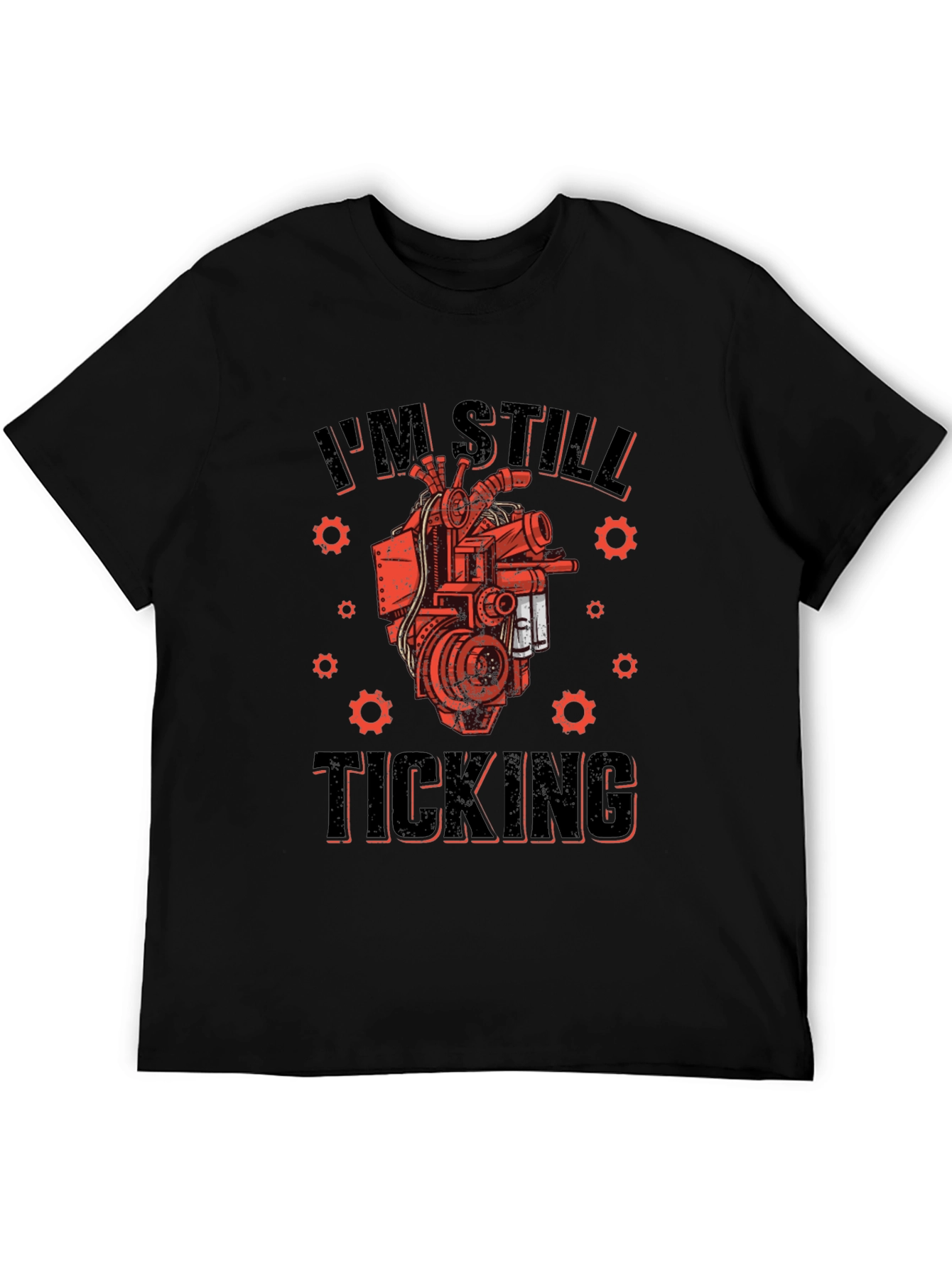 Im Still Ticking Steampunk Heart T-Shirt