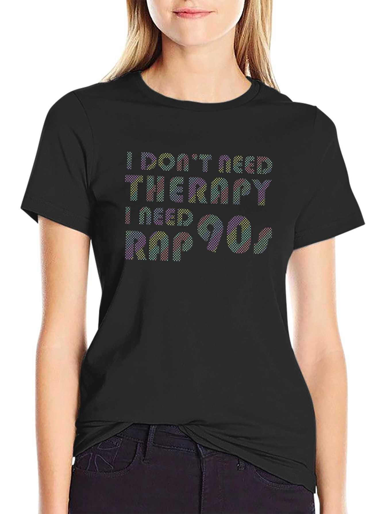 I Need Rap 90s T-Shirt - Novelty Graphic Tee