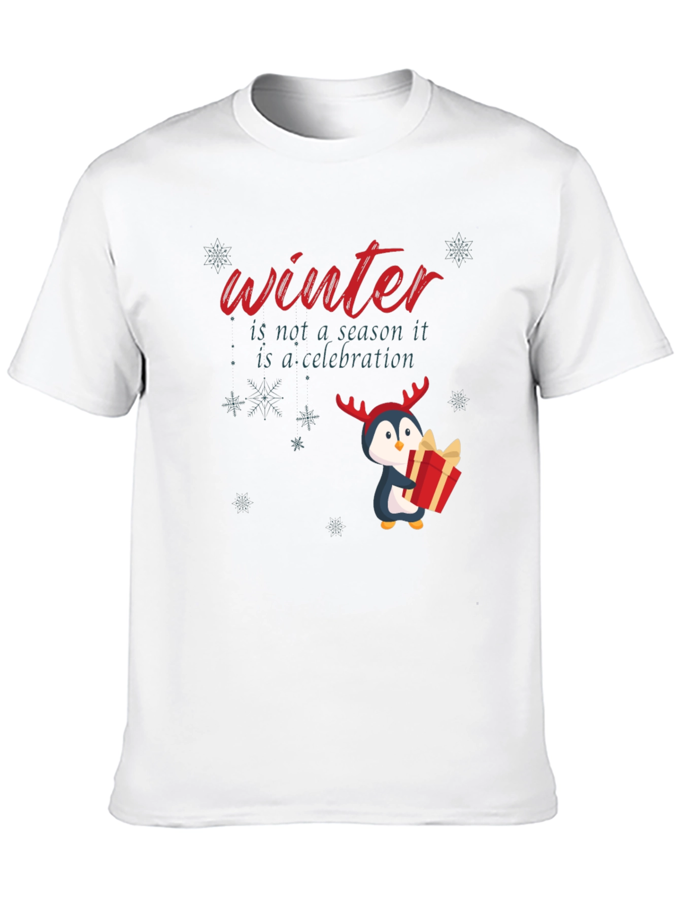 Winter Celebration Graphic T-Shirt