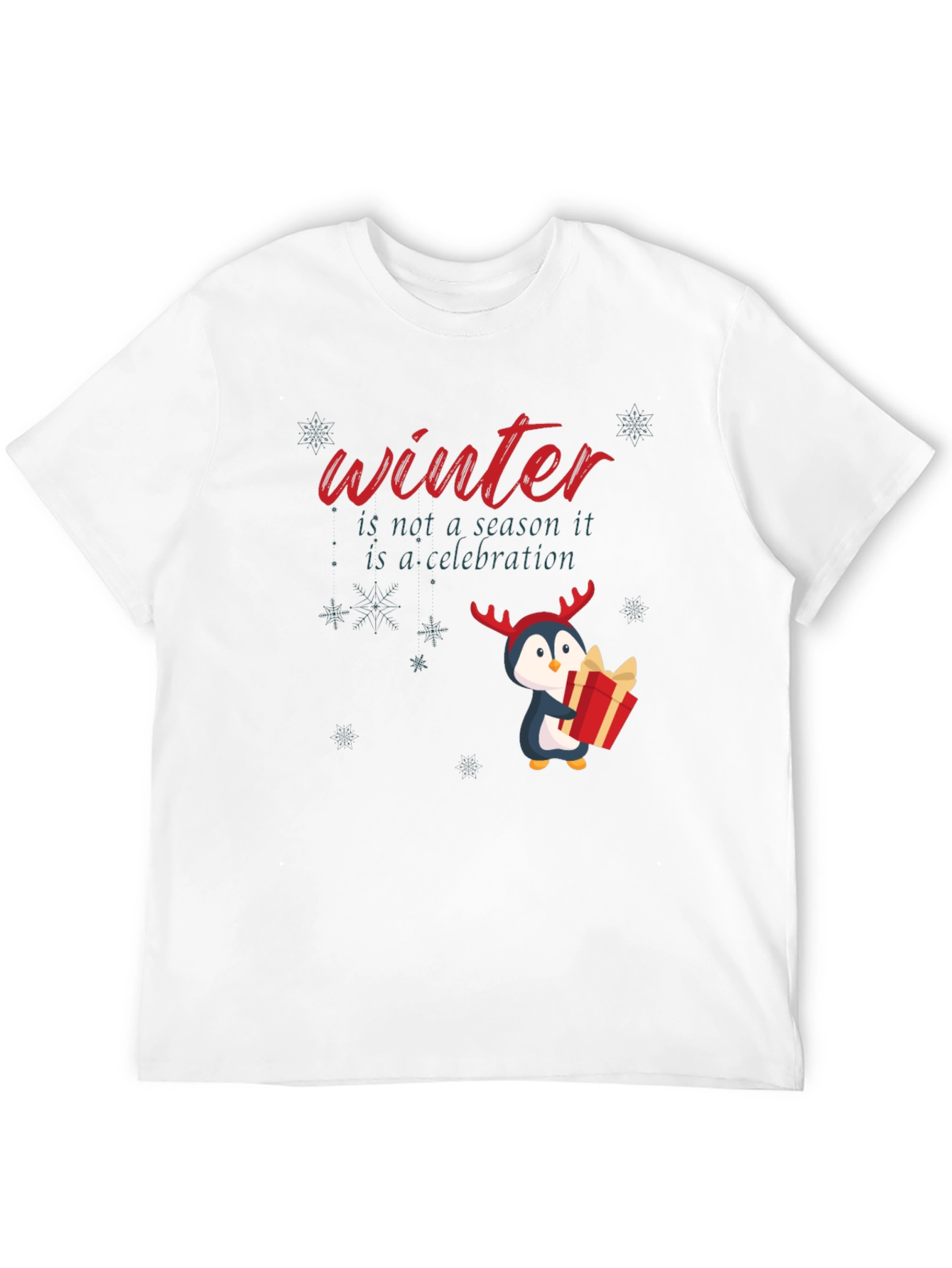 Winter Celebration Graphic T-Shirt