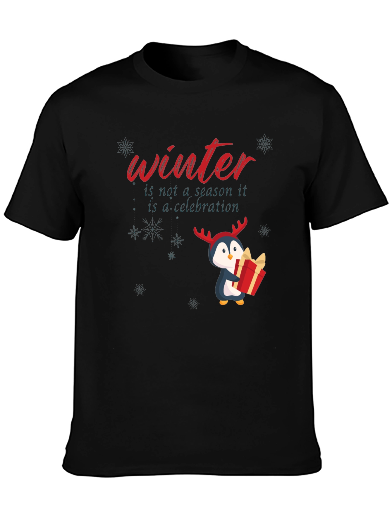 Winter Celebration Graphic T-Shirt