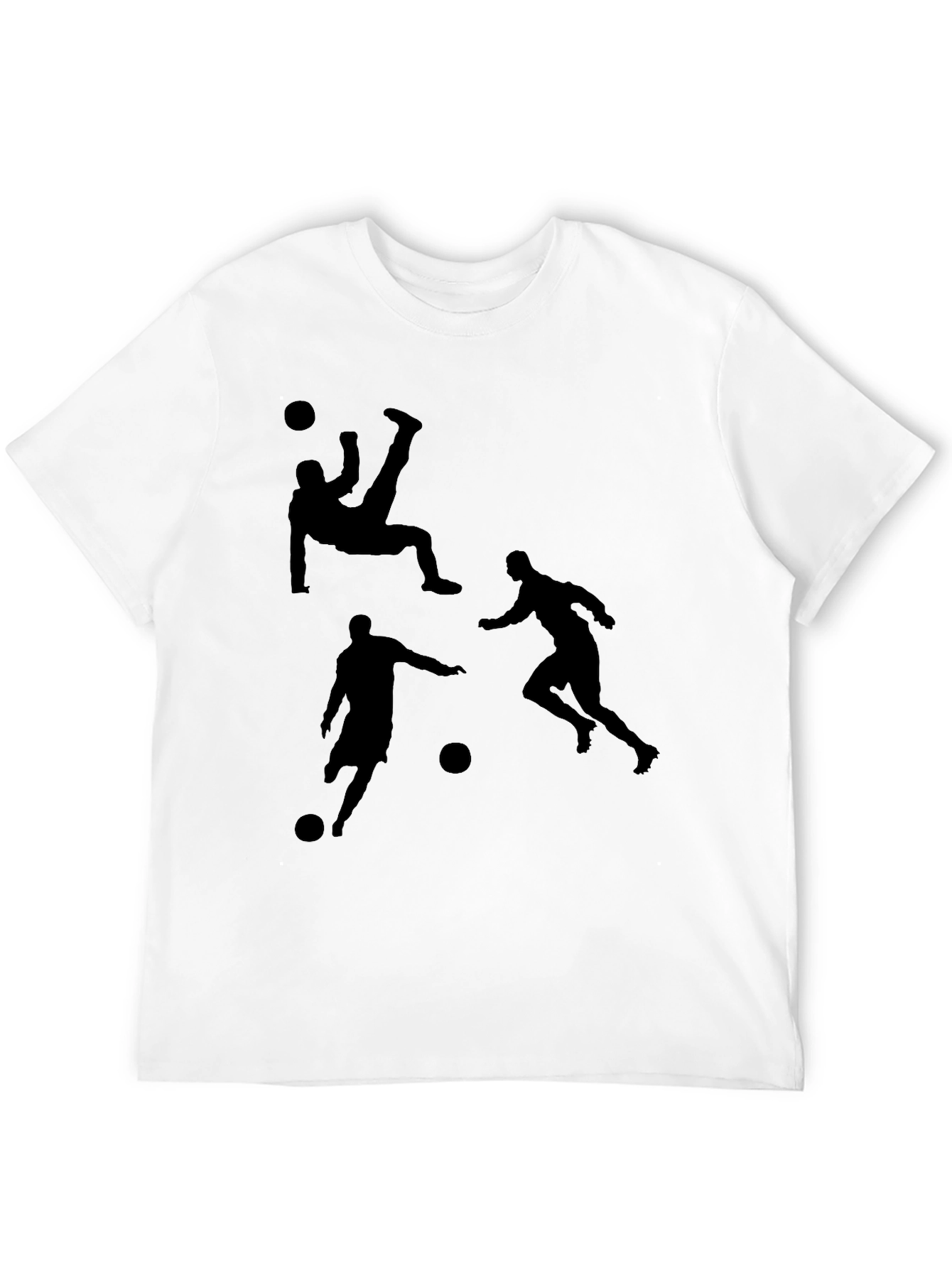 Soccer Silhouette Graphic Tee